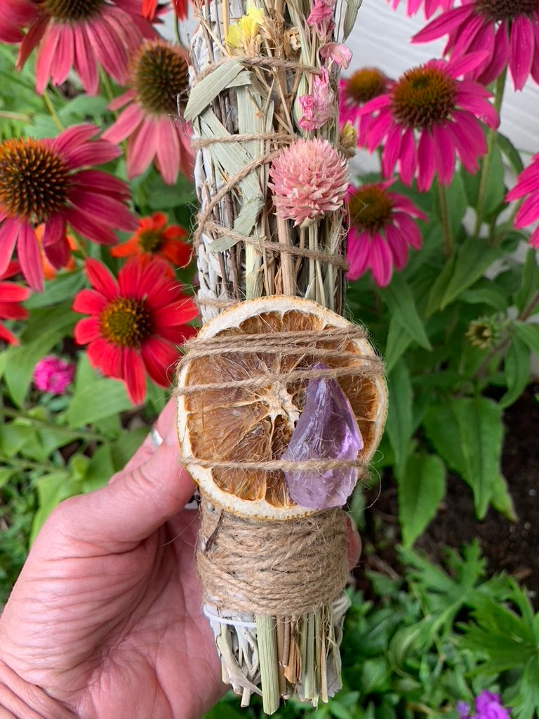 Amethyst White Sage Bundle