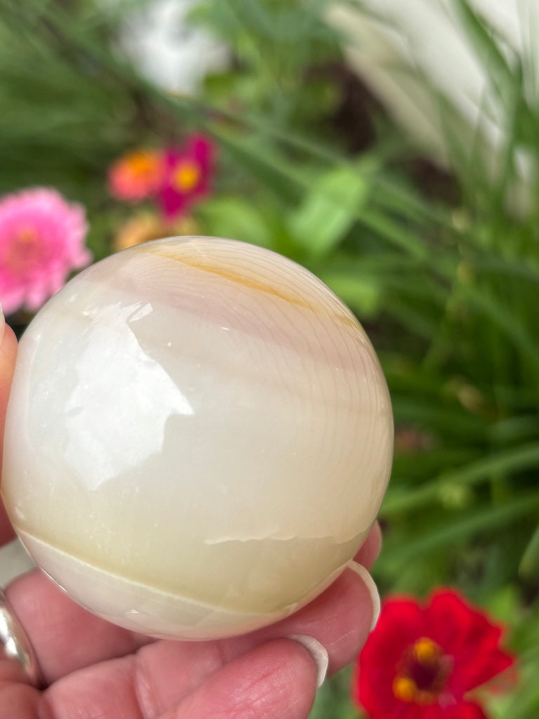 Watermelon Calcite - Sphere - Pakistan