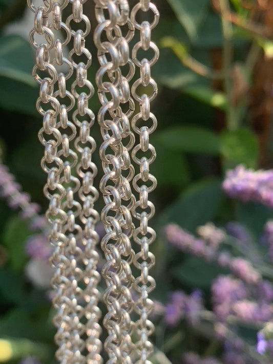 Tibetan Silver Chain - PENDANT NOT INCLUDED