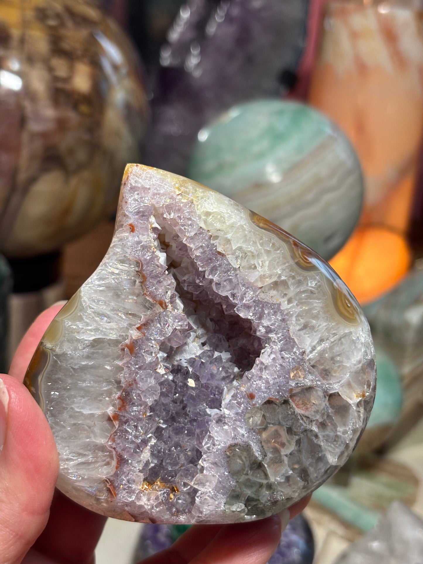 Druzy Amethyst Flame | Brazil