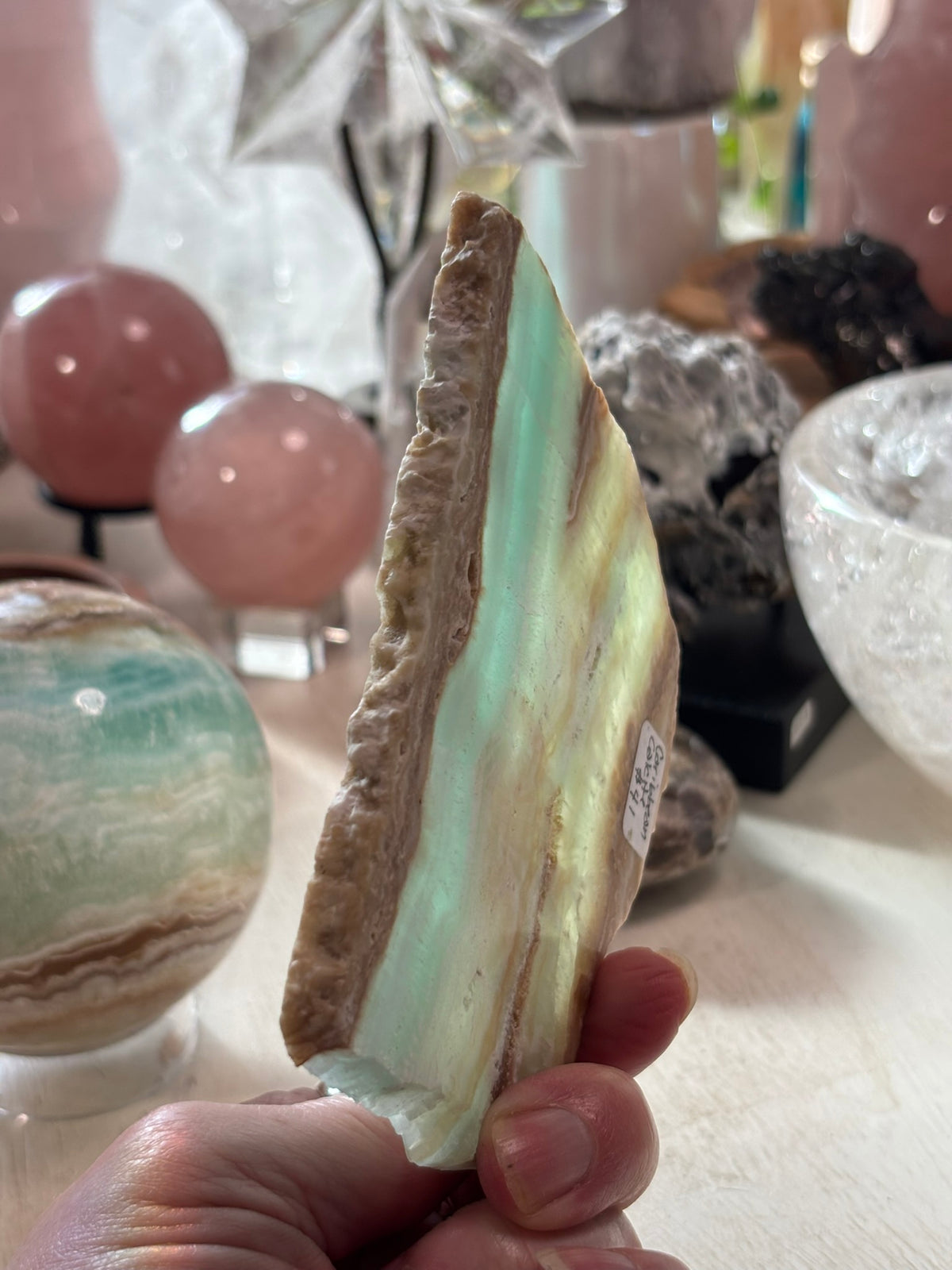 Caribbean Calcite - Slab