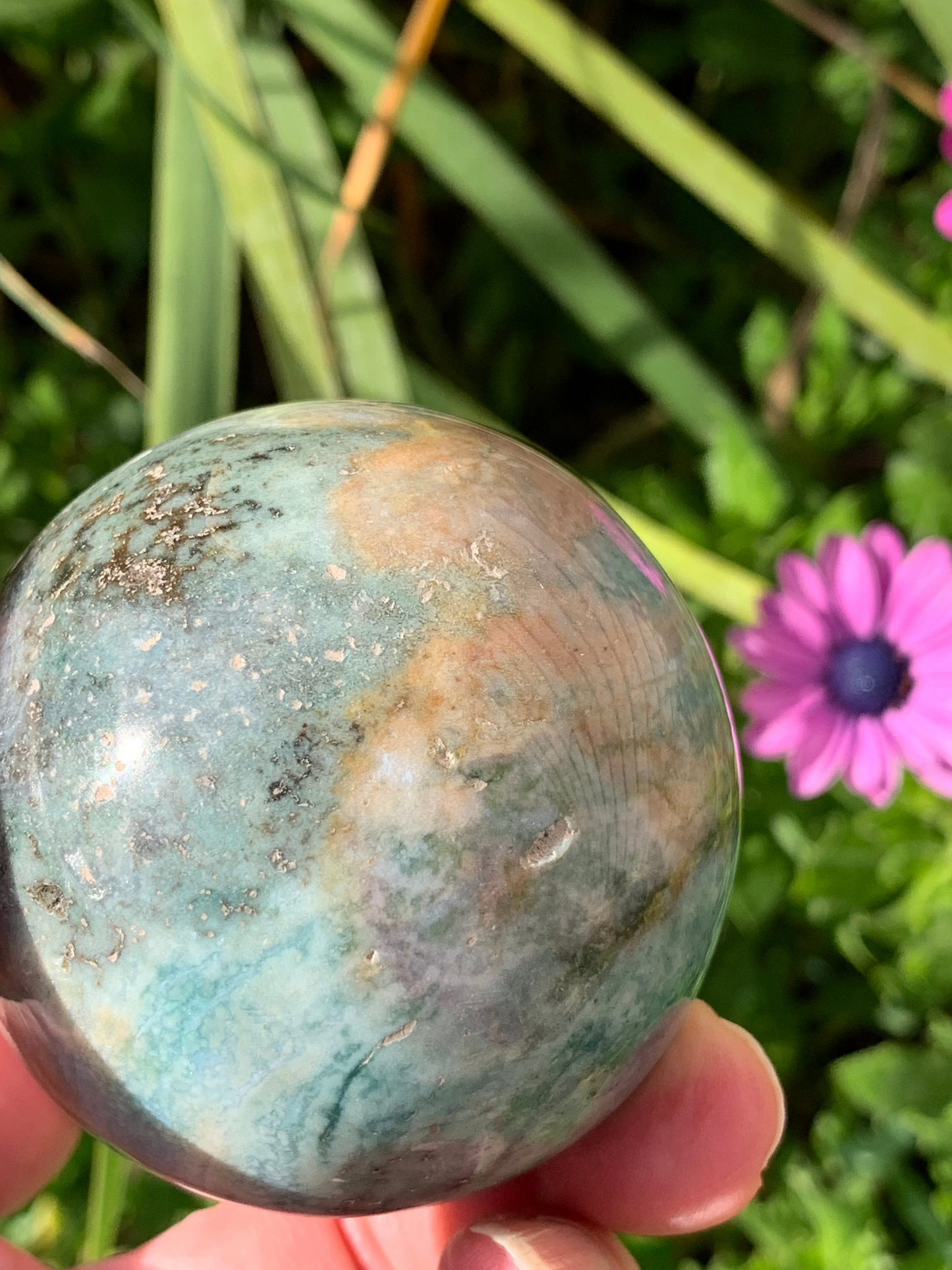 Ocean Jasper Sphere - Madagascar