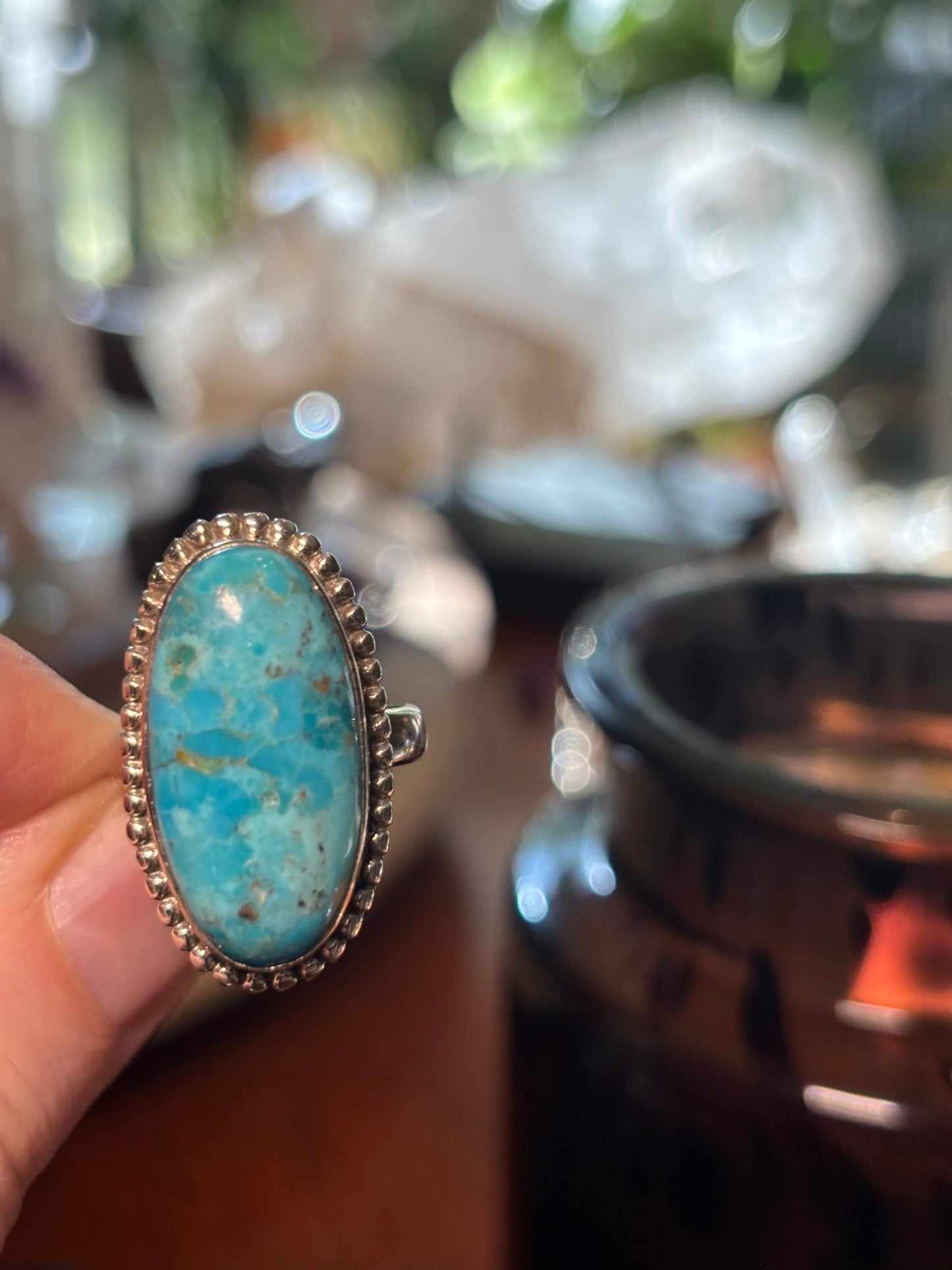 Lila Turquoise Rings