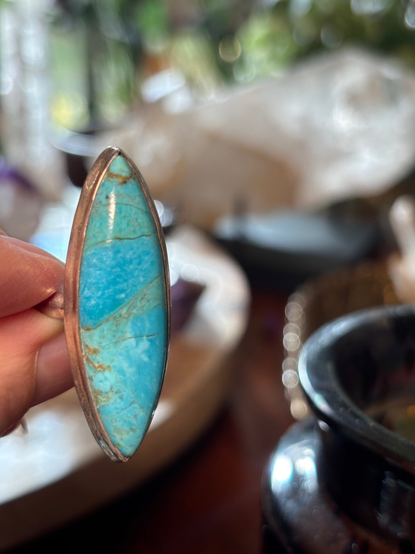 Turquoise Ring size 6.5