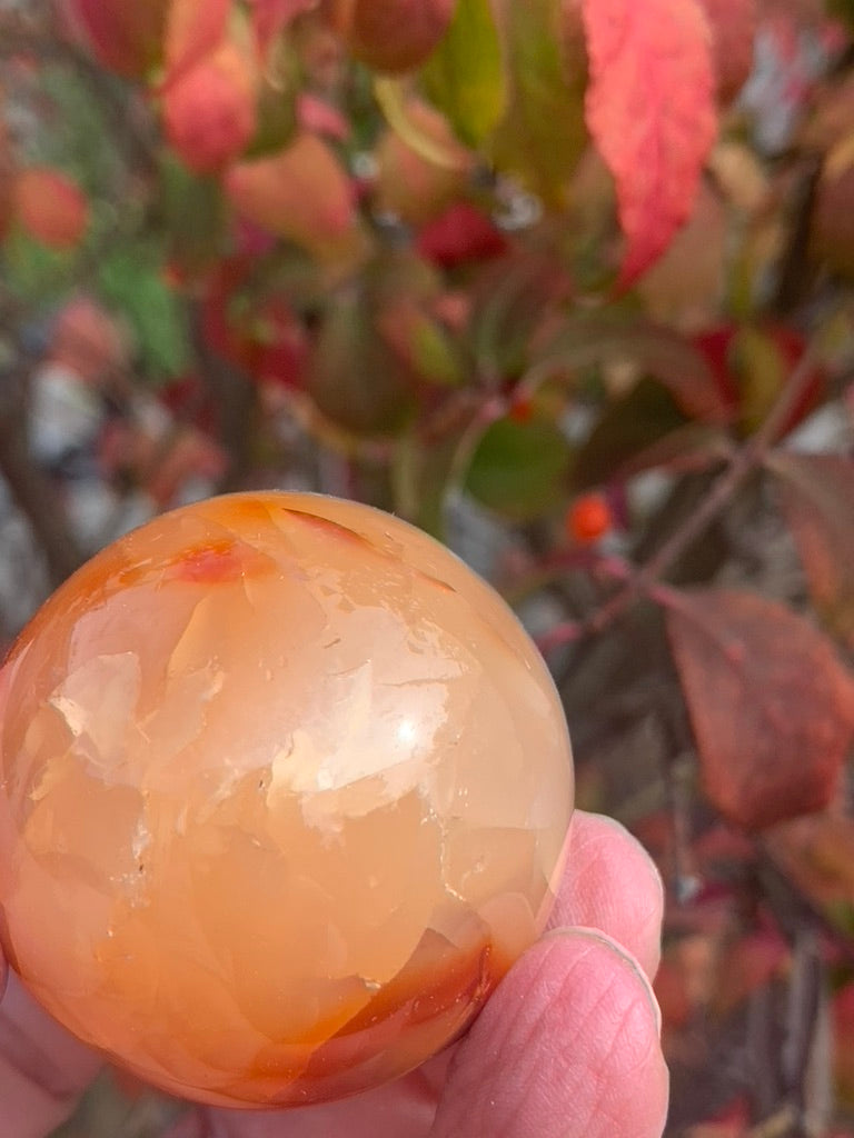 Carnelian Sphere - Madagascar