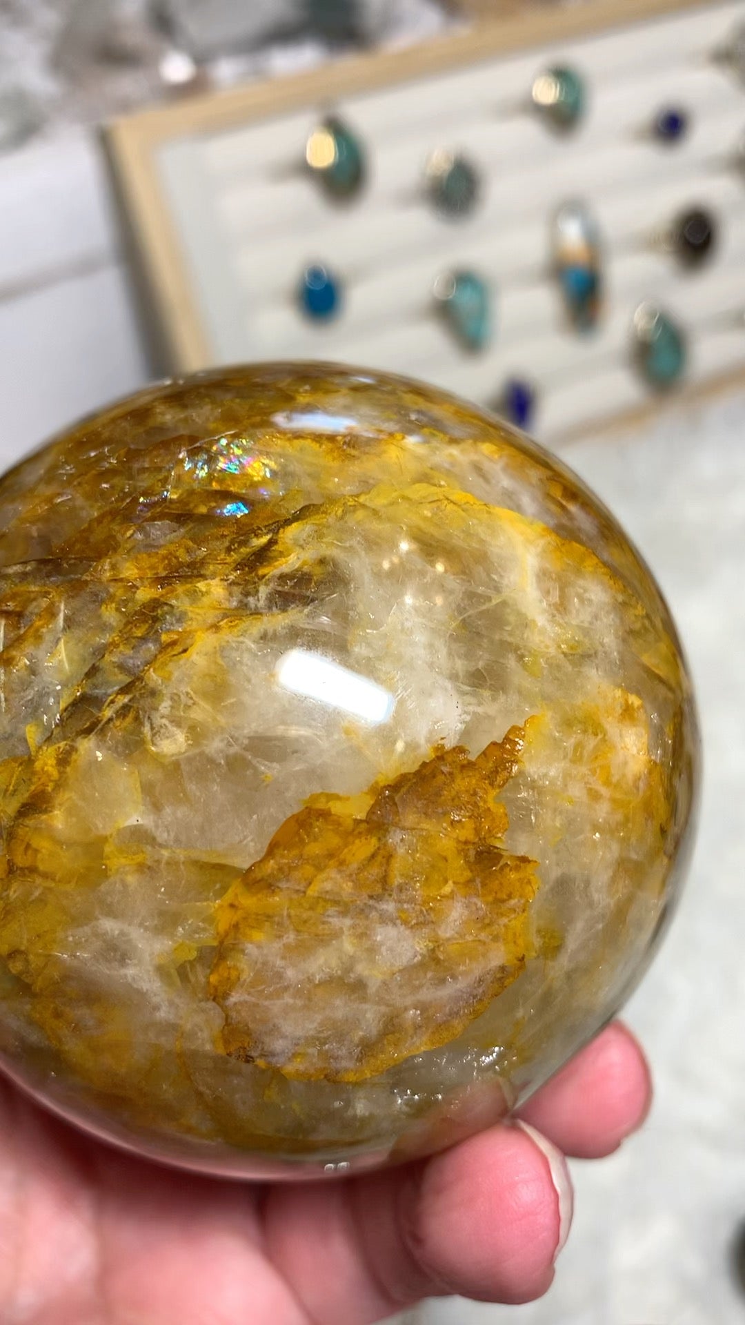 Golden Healer sphere - Madagascar