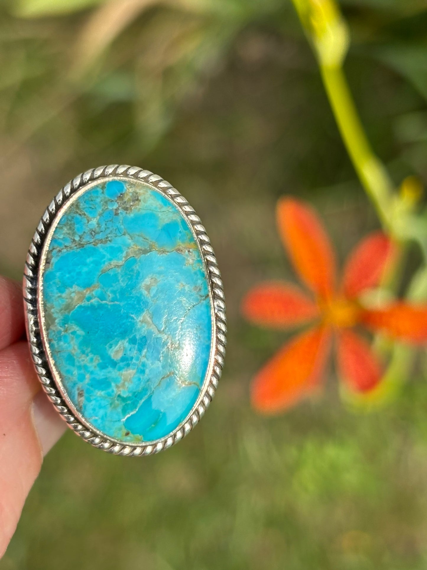 Turquoise Ring size 7