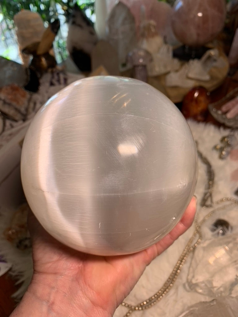 Selenite Sphere