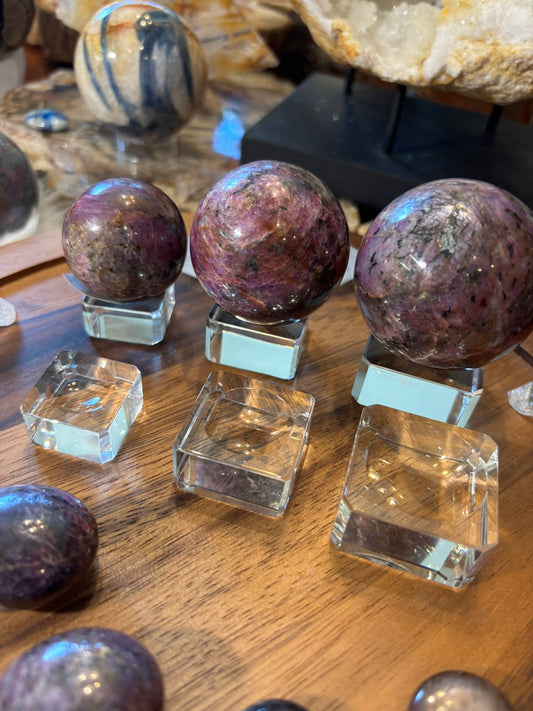 Glass Sphere Stand