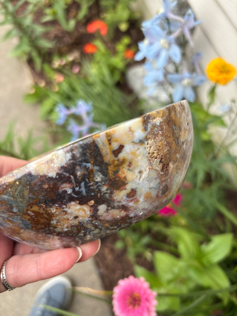 Sea Jasper - Bowl - Madagascar