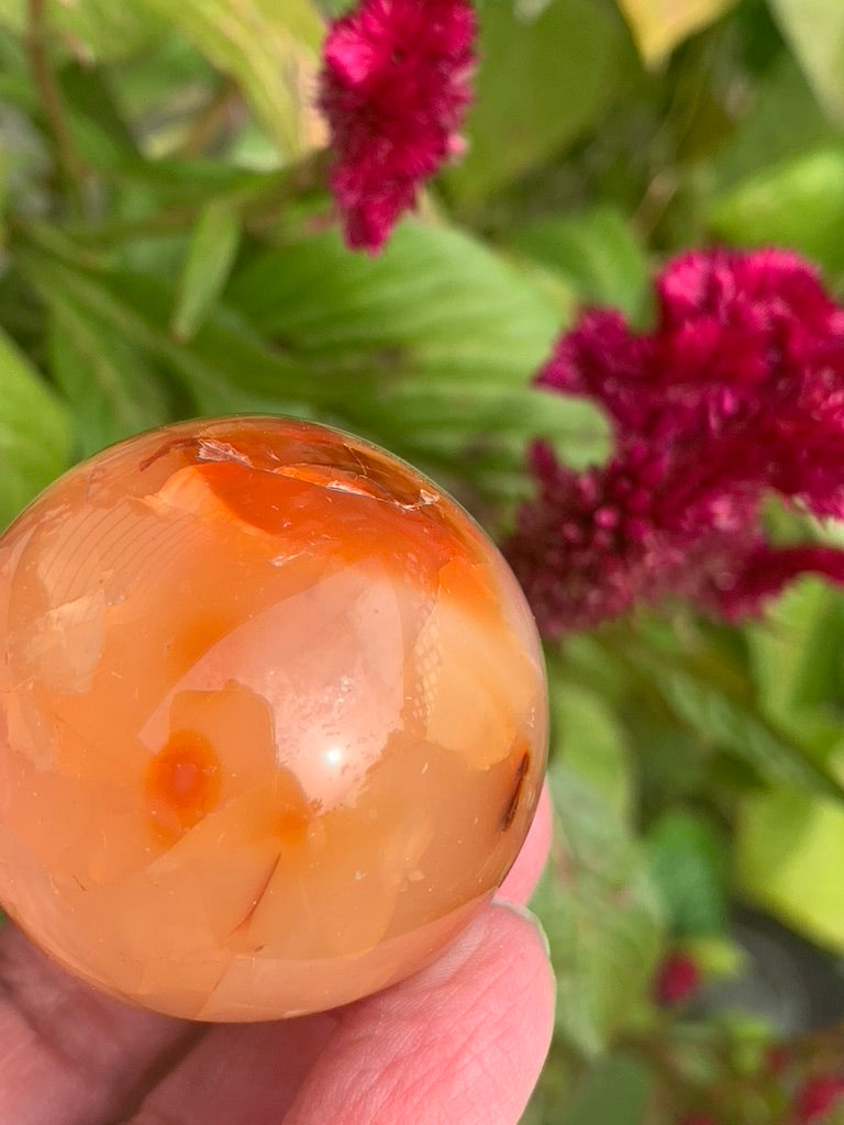 Carnelian Sphere - Madagascar