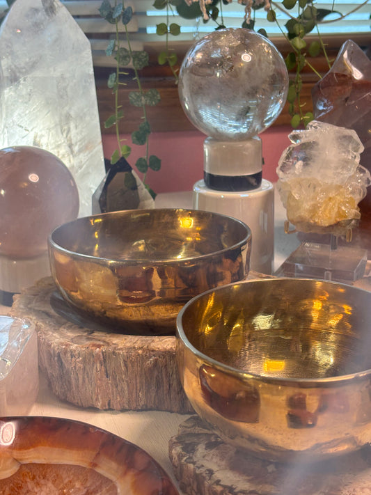 Hand Hammered Tibetan Singing Bowls