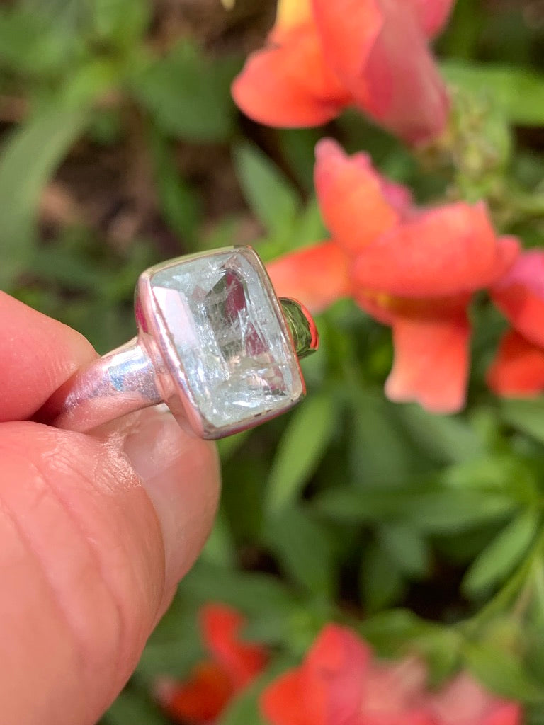 Aquamarine Ring size 10