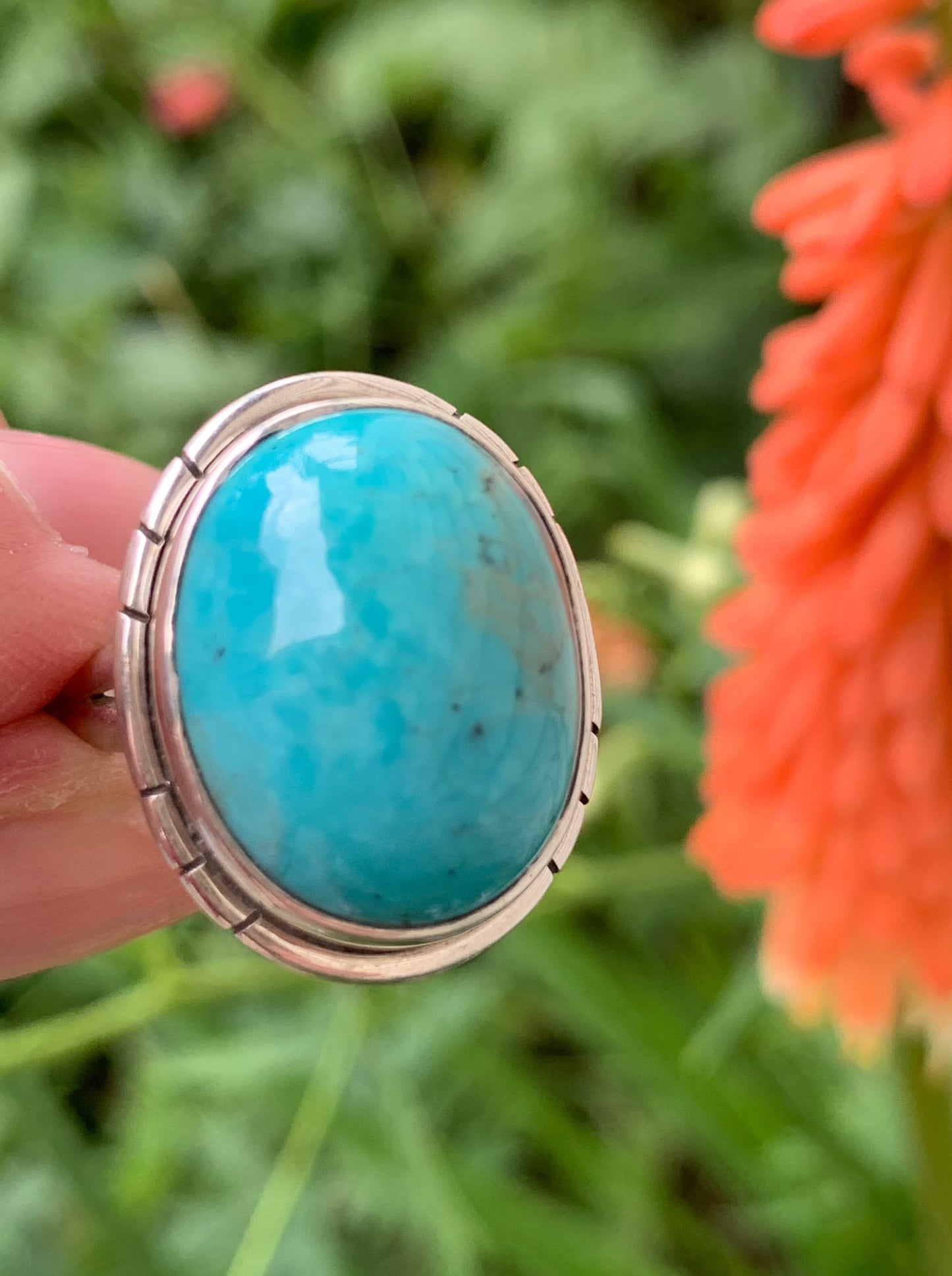 Turquoise Ring size 8