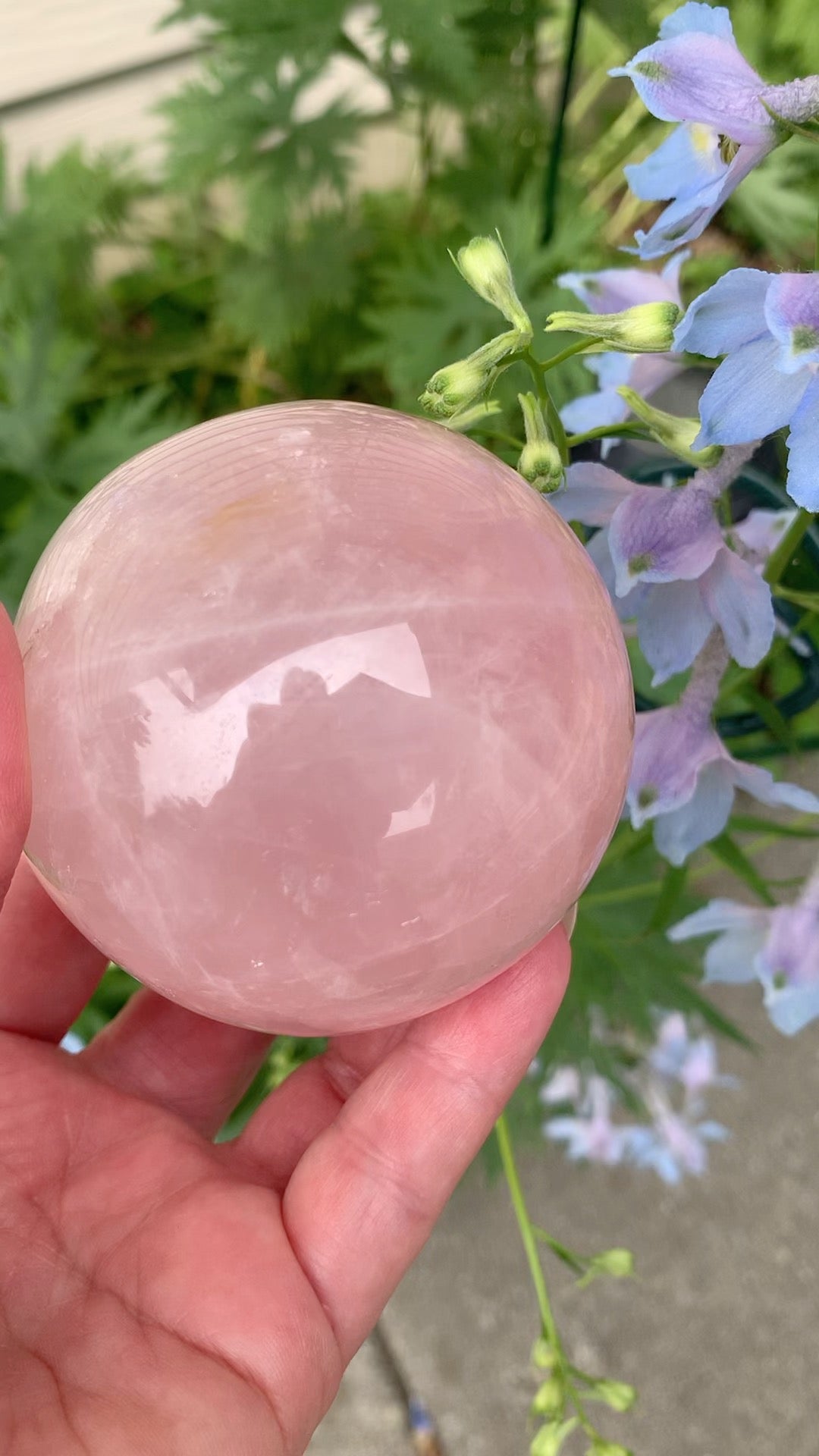 Rose Quartz Sphere