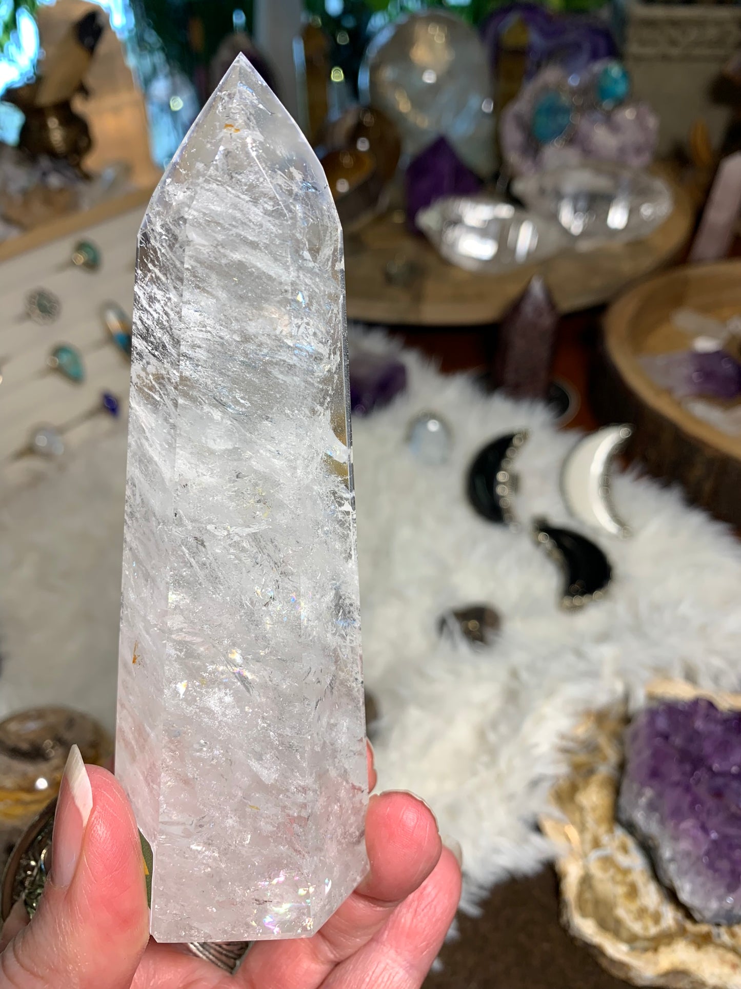 Clear Quartz generator - Brazil