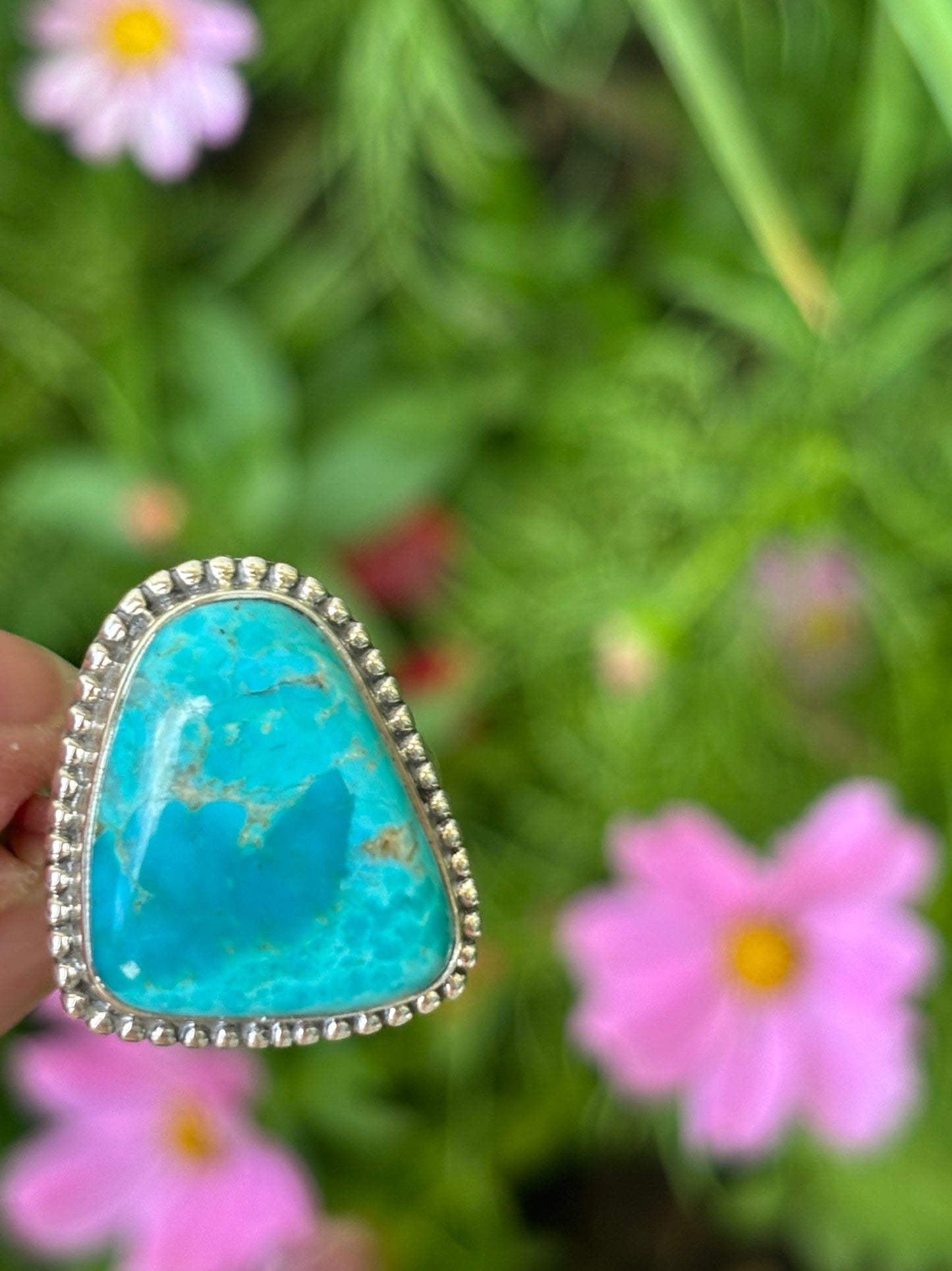 Turquoise Ring size 9.5