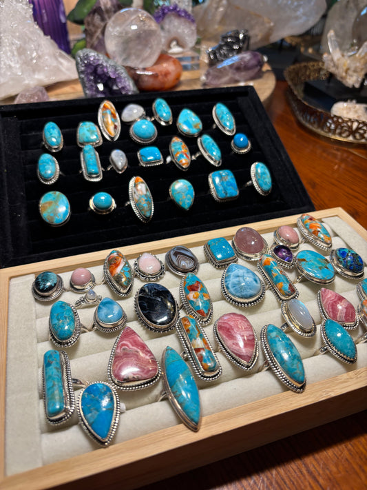 Turquoise Ring size 7