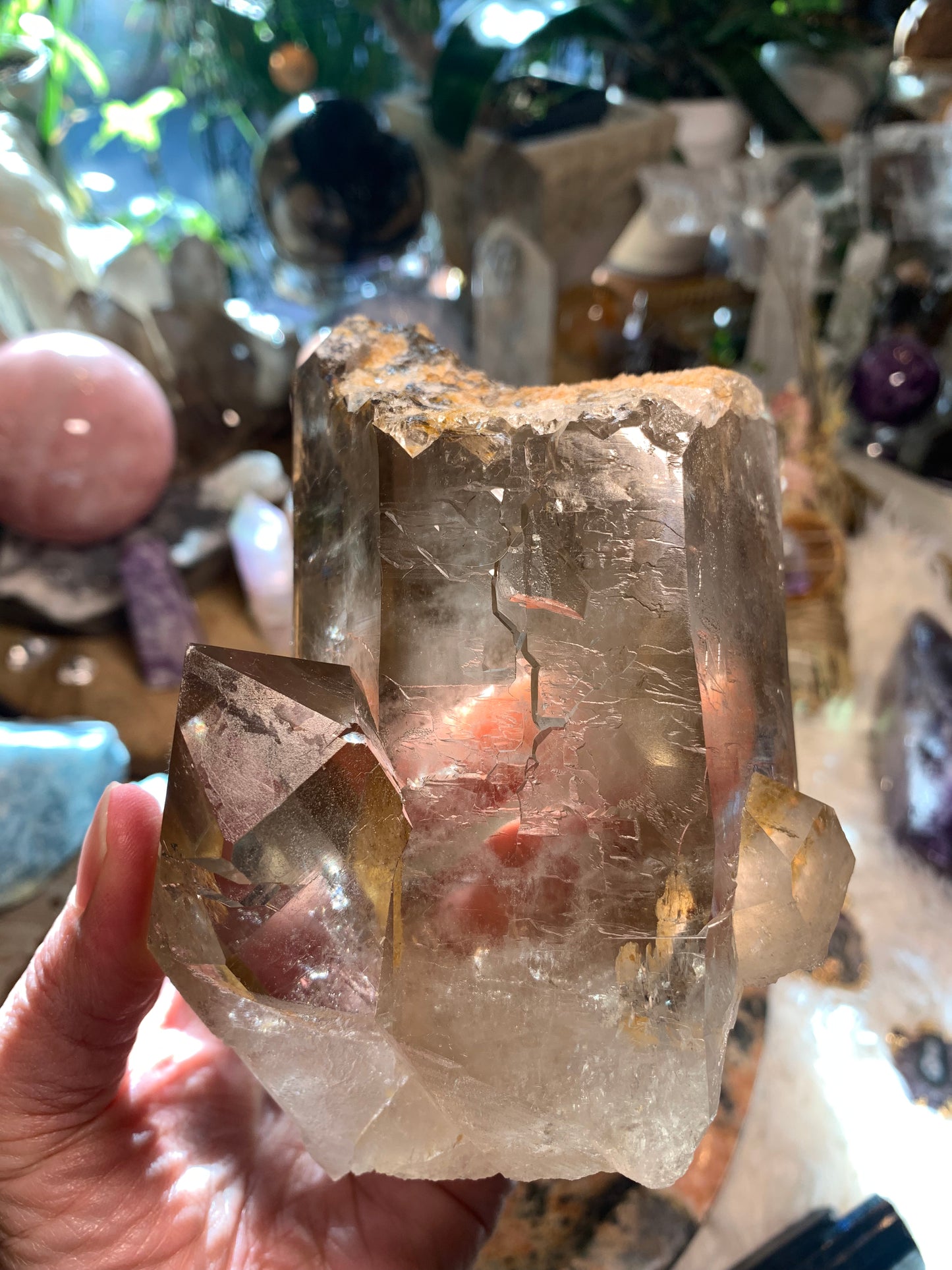 Smokey Garden Quartz  - Brazil