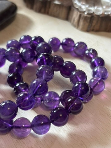 Amethyst Bracelet | 11-12mm
