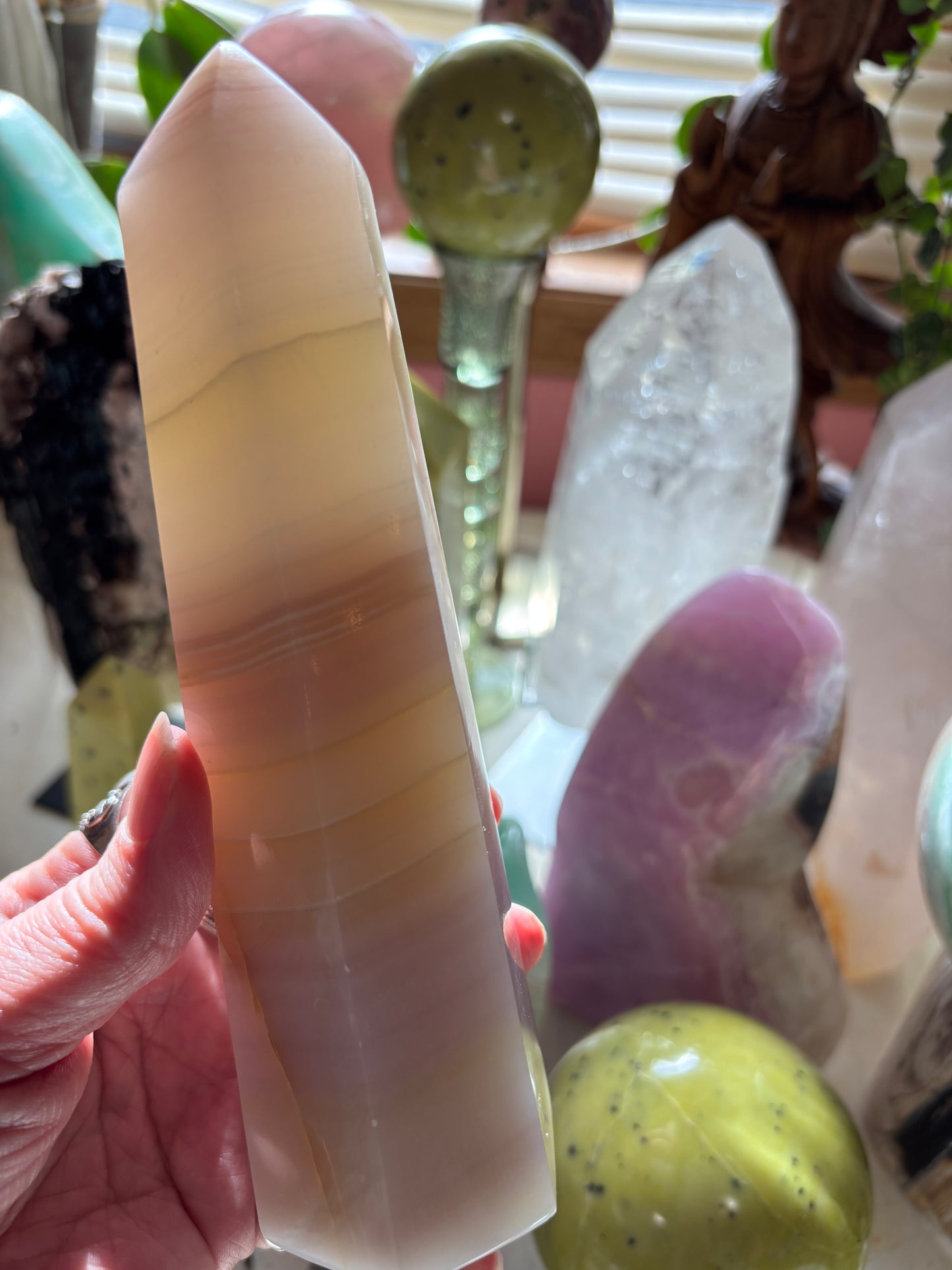 Watermelon Calcite - Generator - Pakistan