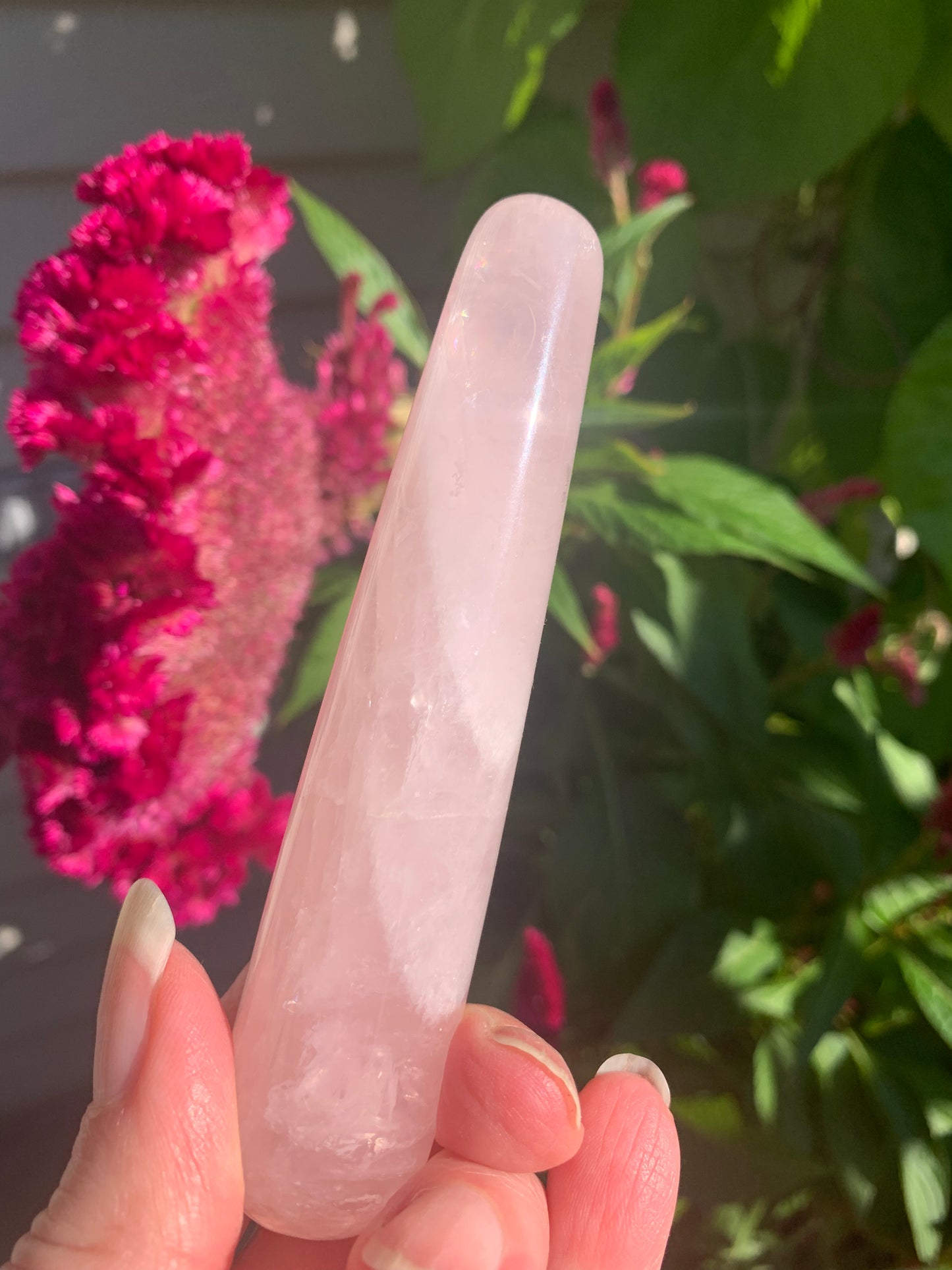 Rose Quartz Massage Wand