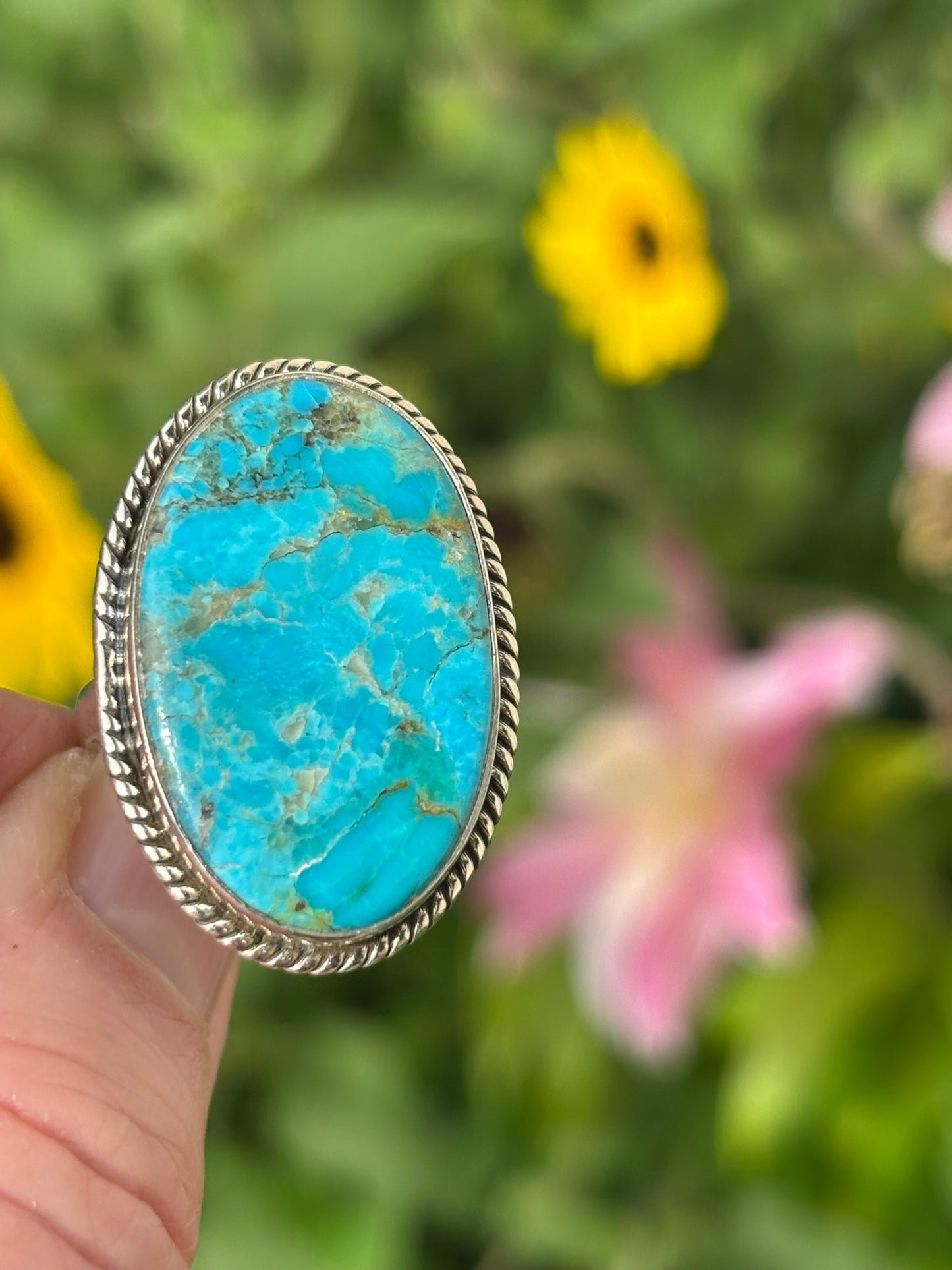 Turquoise Ring size 7