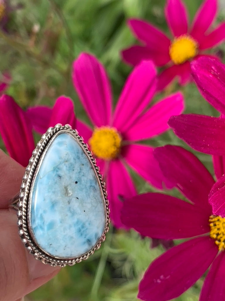 Larimar Ring Size 7