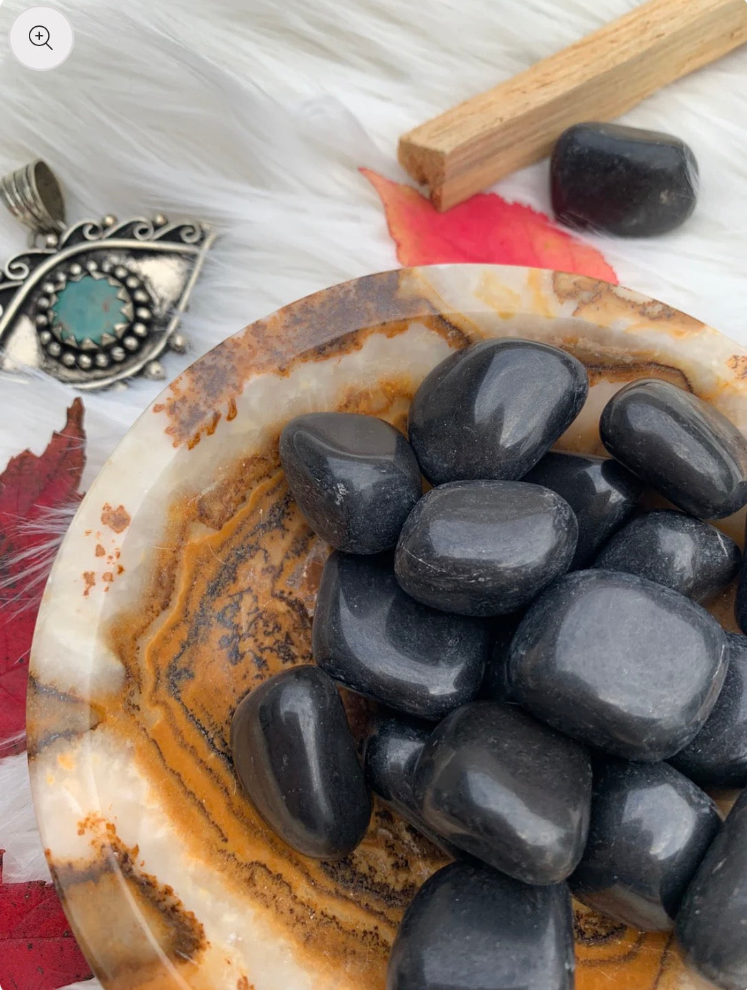 Black Tourmaline - Tumble - India