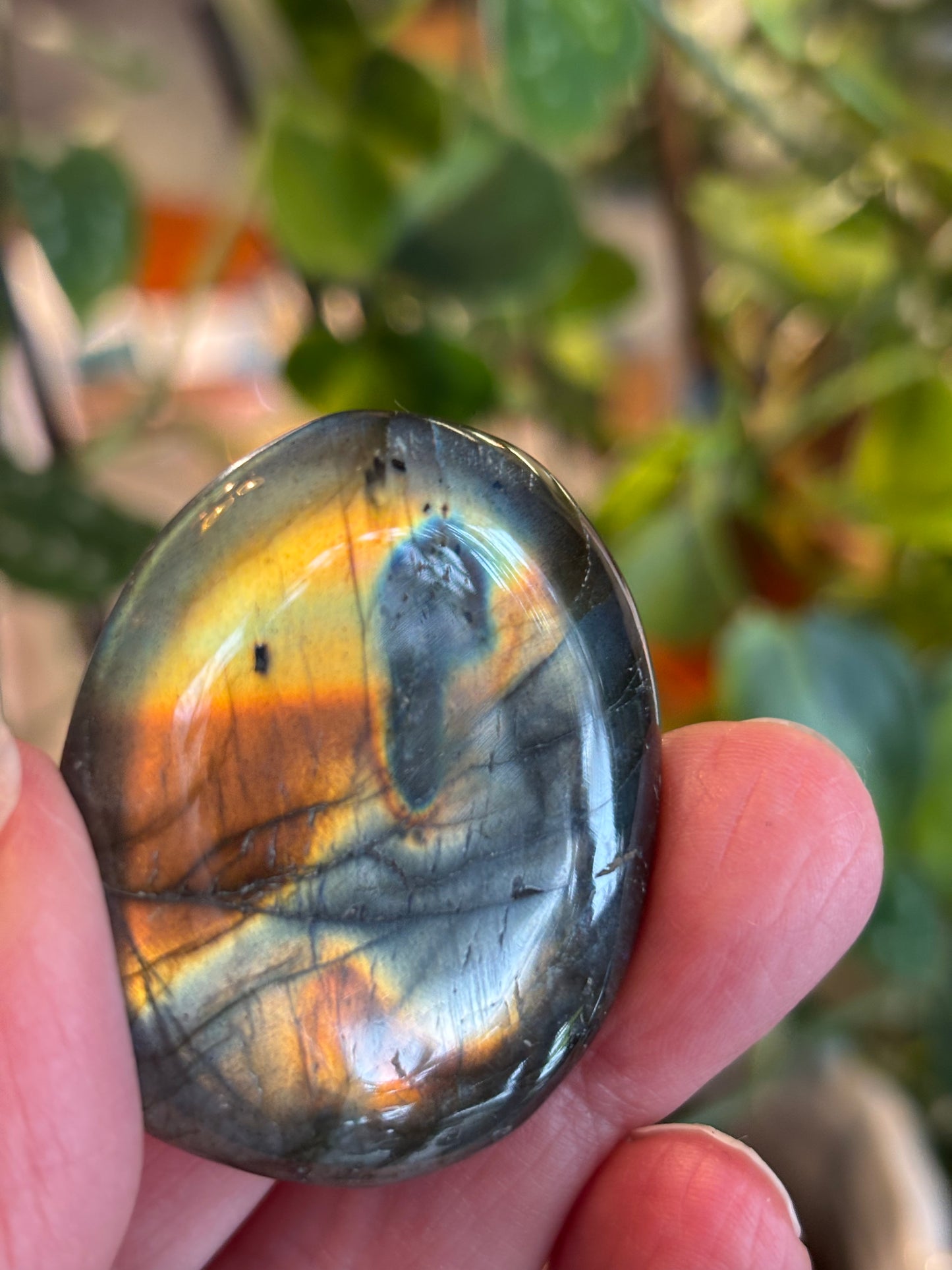Labradorite - Palm Stone | Madagascar