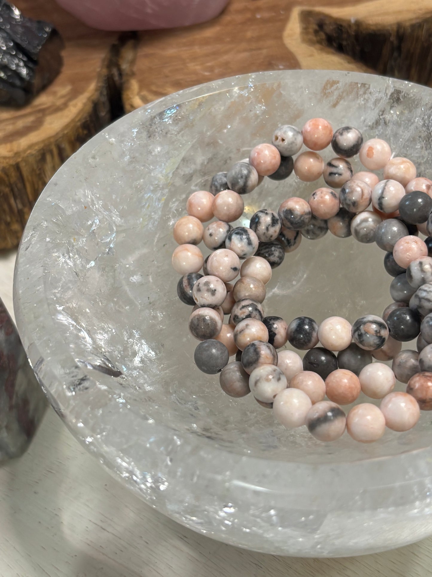 Pink Zebra Jasper Bracelet
