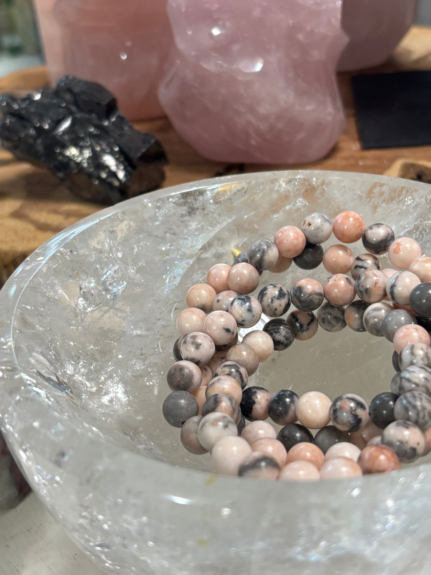 Pink Zebra Jasper Bracelet