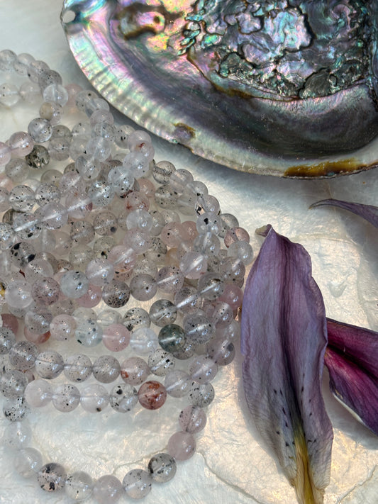 Lodolite Quartz Bracelet - Brazil