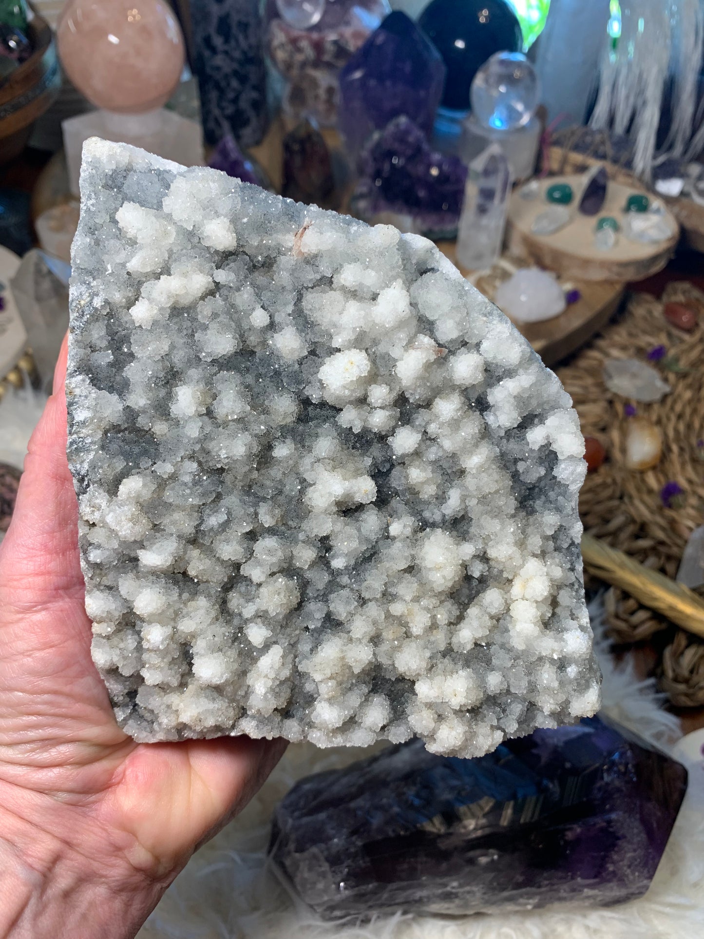 Druzy Apophyllite Zeolite