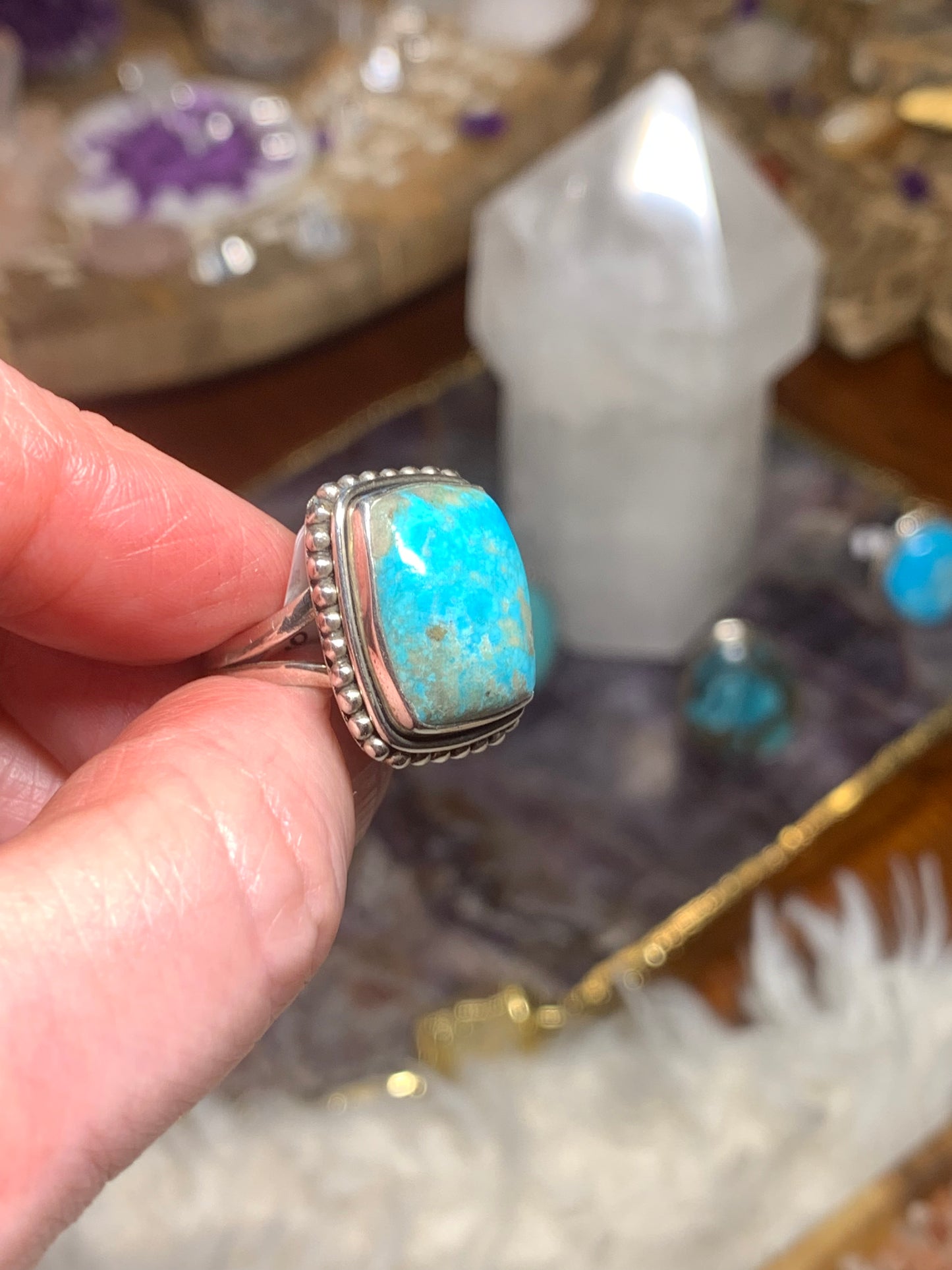 Turquoise Ring size 6