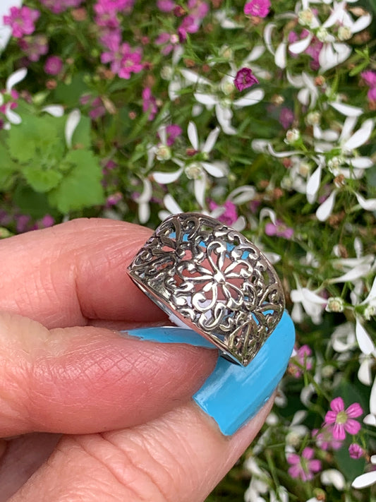 Olivia Sterling Silver Ring size 8.5