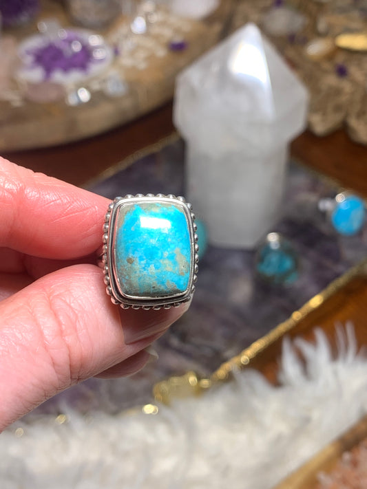 Turquoise Ring size 6