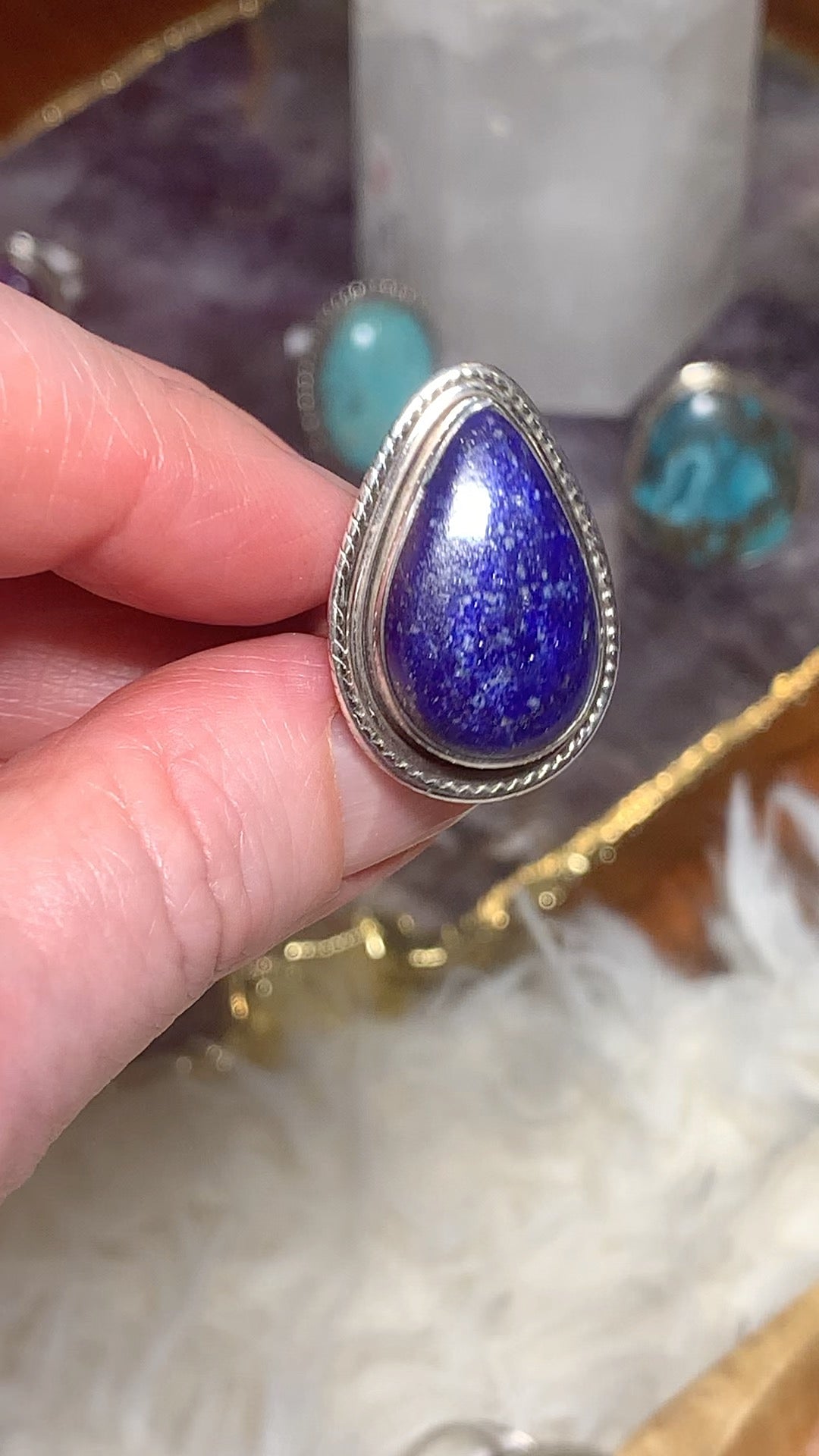Lapis Lazuli Ring size 5