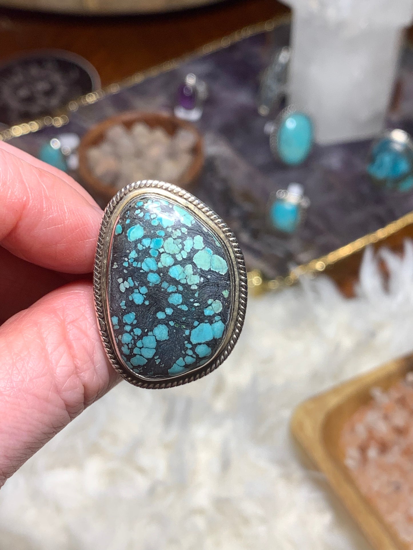 Turquoise Ring Size 9