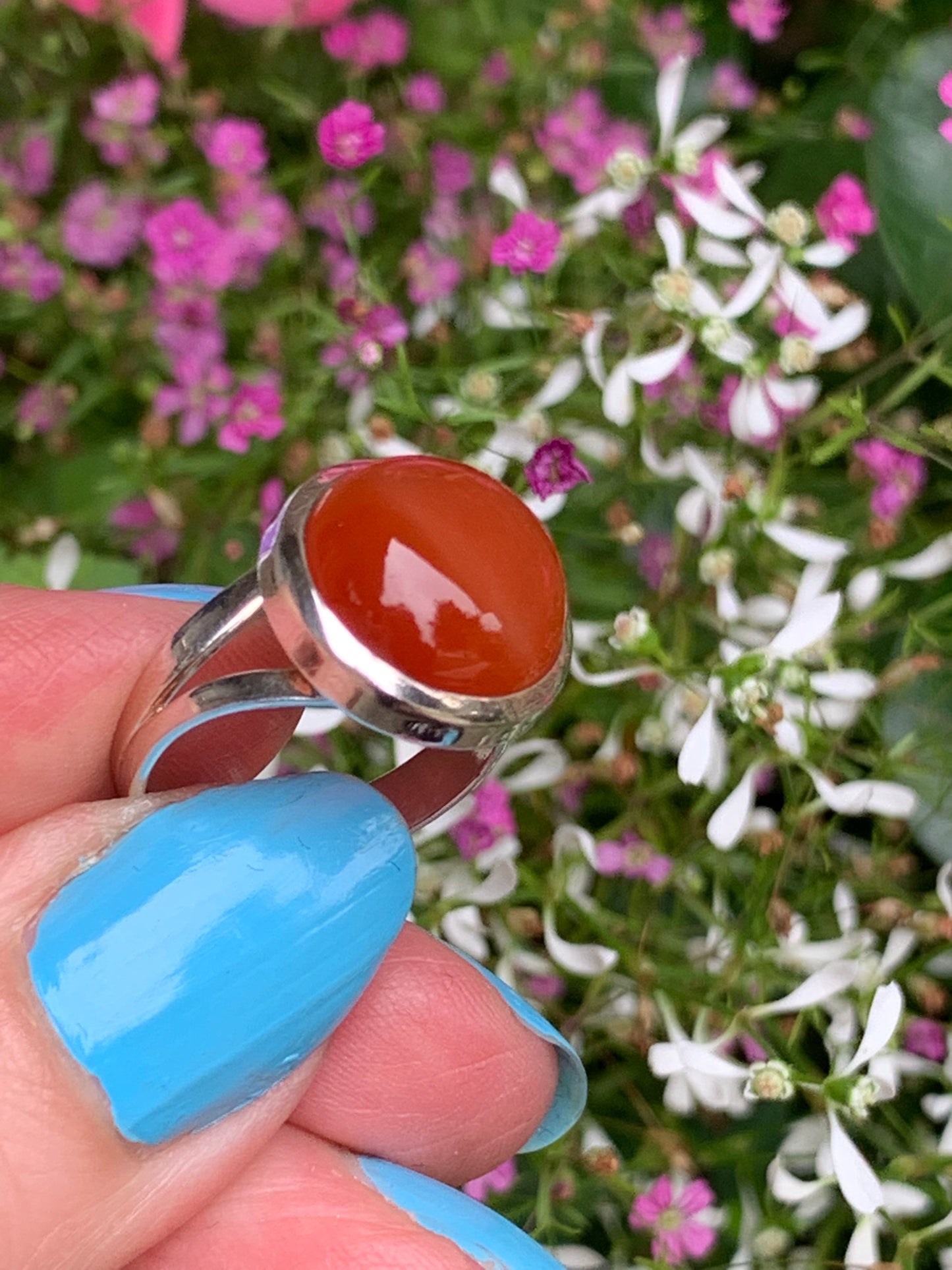 Carnelian Ring size 6.5