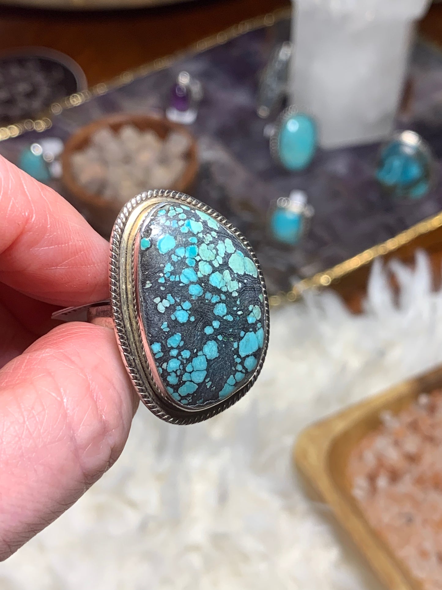 Turquoise Ring Size 9