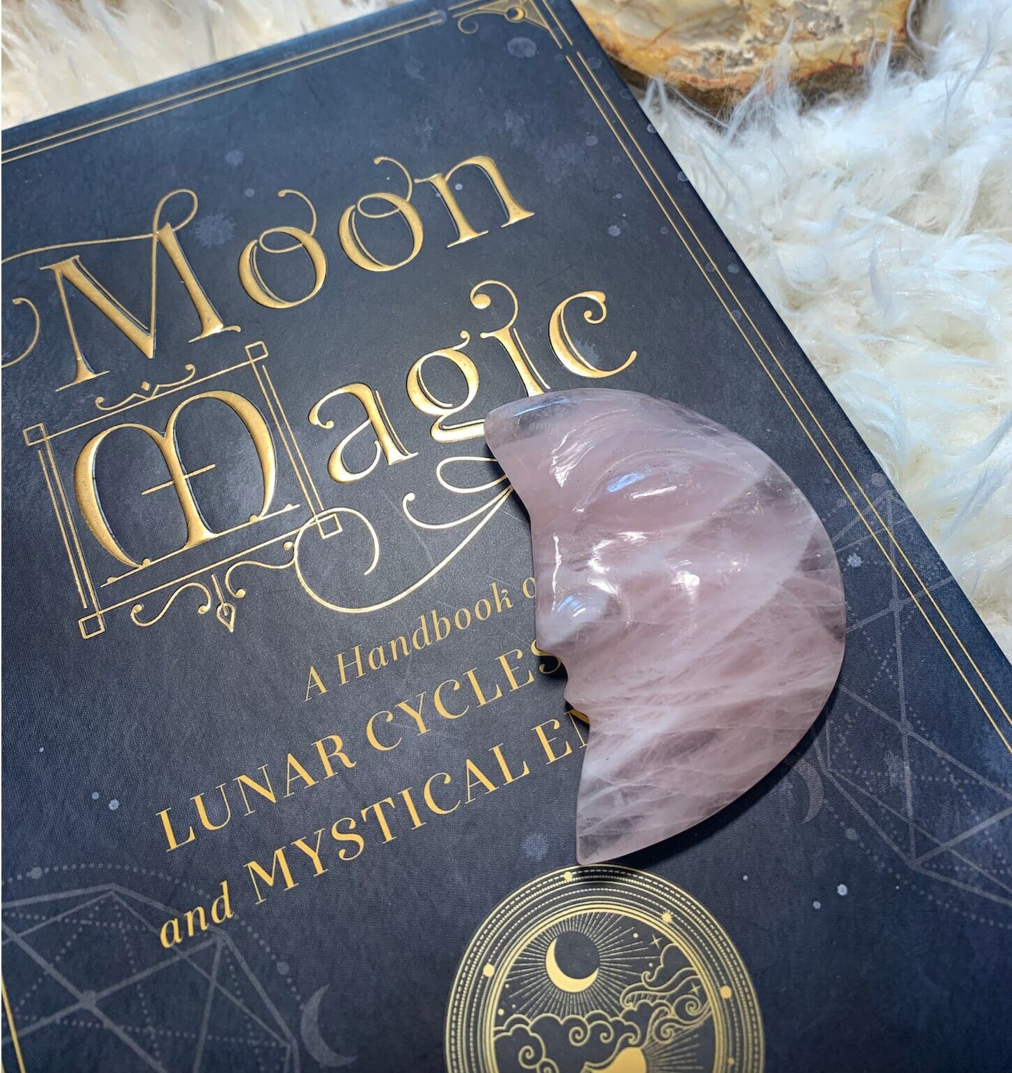 Rose Quartz Man in the Moon - Brazil